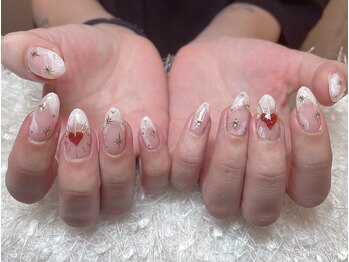 レアネイル 新宿(le'a nail)/ハート
