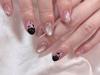 サンタ帽にゃんこ(*^-^*)