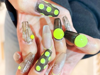 ヌル ネイル 新宿(NURU NAIL)の写真/【90分＆120分つけ放題】ご希望に合わせた2タイプのつけ放題メニュー♪やり放題コース¥9000～