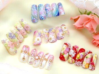 ネイルコレクション ピンク(Nail Collection Pink)/付け放題は時間内フルオーダー♪