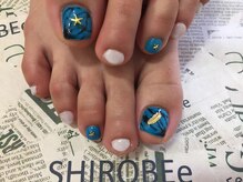 トータルサロン 白べぇーっ プラス/ターコイズ柄