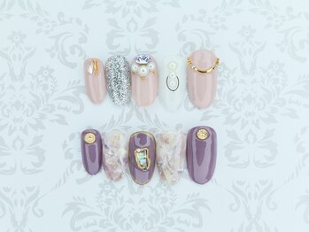 ラネイル(Ra Nail)の写真/スカルプコース￥9900から有り☆可愛さ×美しさの洗練されたデザインで指先美人に♪メニュー多数ご用意♪