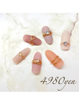 フェアリーヘア ニーナ(Fairy Hair Ni-na)/12月限定ネイル☆4980円