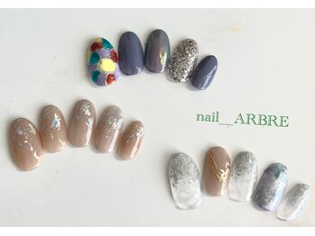 アルブル(ARBRE)/♪8月定額シンプルネイル♪