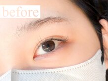 ビビエール 梅田店(viviAiles)/before：パリエク/まつげパーマ