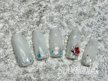 ミオリィ(meoli)/ワンカラー +ステッカー