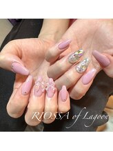 リオッサ オブ ラグーン(RIOSSA of Lagoon)/押し花ｘ埋め尽くし