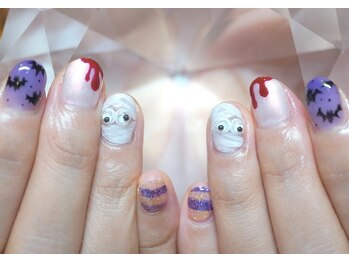 マジョラム ネイル(Marjoram Nail)/ハロウィンネイル