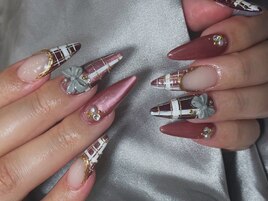 ◇ロングスカルプネイル◇