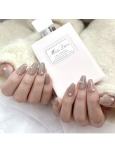 ミニョンネイル(mignon nail)/ブラウンネイル