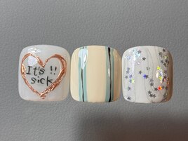 【FOOT】親指art(2本)