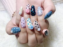 マハロネイル(Mahalo Nail)/持ち込みデザイン　¥7800～