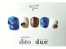 ネイルサロン ドゥーエ(due)/フットジェルやり放題¥9880
