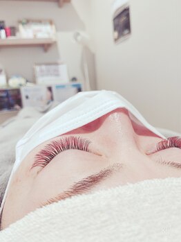レイネイル アンド レイアイ 長嶺店(RAY NAIL & ray eye)/レッドブラウンボリューム140束