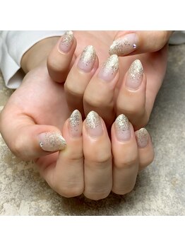 サロンモワ(salon mowa)/☆シルバーラメグラ☆