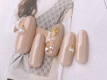 ネイルサロンフォーユー(for u)/ピンク×パーツ￥６９８０