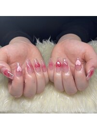 スカルプ☆持ち込みネイル