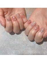 アティックネイルアトリエ(attic nail atelier)/シェルフラワーネイル★