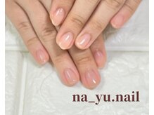 ナユネイル(na_yu.nail)/自爪風クリアネイル 126/126
