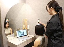 ヘッドスパ専門サロン キャトル(QUATRE)の雰囲気（心斎橋筋商店街からスグ！マイクロスコープで頭皮環境チェック！）