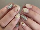 チェックネイル