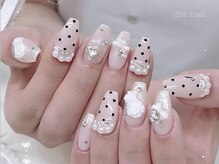 グレイス(GRACE)/ドット×ローズネイル