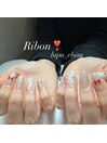 リボンネイル☆