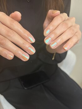 美フレイヤ 四条烏丸店(美FREYJA)/オーロラネイル