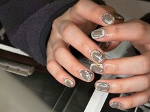 アース ネイルアンドアイラッシュ 甲府昭和店(HAIR & MAKE EARTH Nail&Eyelash)/ニュアンスネイル¥12500