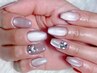 【ケア込・初回ジェルオフ無料】持ち込みネイル　¥8500～¥13800