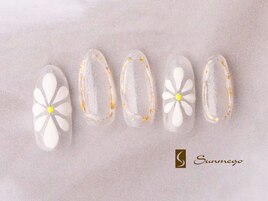 フラワーアートネイル