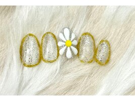 ワンカラー☆ラメ☆お花☆定額