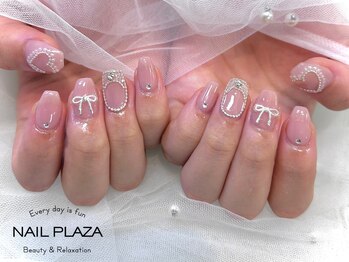 ネイルプラザ 河原町OPA店(NAIL PLAZA)/ガーリーネイル