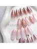 【美爪に！上品モテネイル♪】シンプル＆キラッと♪◆¥4900