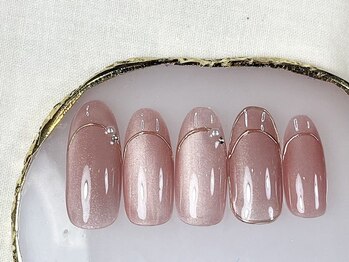 プロモート 岡山城下店(Promote)/マグネット×囲みミラーフレンチ