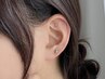 耳ツボジュエリー  導入記念♪ ＜ 片耳３粒ずつ 2,500円 ＞