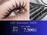 【LEDマツエク】160本￥7500★無料束感仕上げOK◎高持続/オイルクレンジングOK