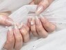 【Hand】ミラー・オーロラネイル（オフ込み）￥8,500