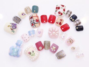 ネイルコレクション ピンク(Nail Collection Pink)/フットジェル定額7990.8990.9990