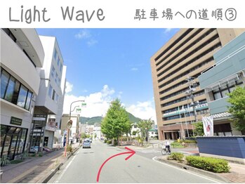ライトウェーブ 長野駅前店/駐車場への道順♪