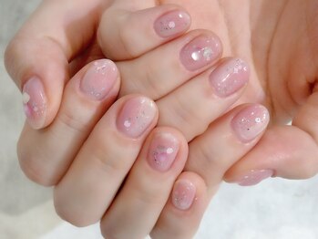 ラルネイル 大宮(Lull. nail)/#クリア感#シェルストーン#春
