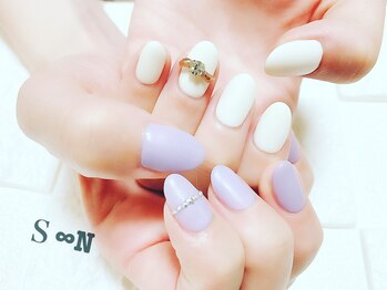 スーン(S∞N)/指輪ネイル　