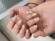 ネイルアヴァンス 京橋店(Nail AVANCE.)/ニュアンスイエロー