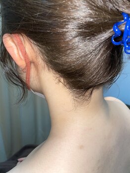 ビューティフェイス ビューティアイラッシュ 岡山天満屋店(BeautyFace Beautyeyelash)/えり深剃りで清潔感【岡山】