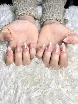 レディスペネイル ノマエ 名駅店(Redispe nail nomae)/トレンドチークネイル♪