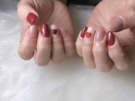 Valentine nail