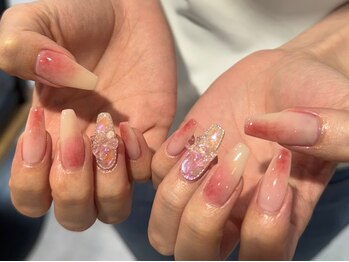 アミル(amiLe)/うるうるももネイル☆