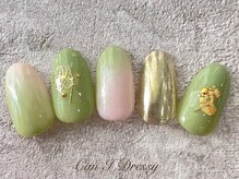 キャンアイ ドレッシー 横須賀中央店(Can i Dressy)/桜餅風ネイル￥8000