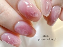 メルト(Melt.)/桃ネイル♪カスタム¥10800～
