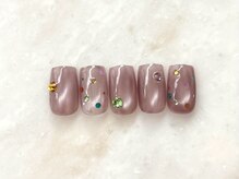 ネイルサロン ブランロール 三軒茶屋店(Blanl'or)/マグネットストーンネイル